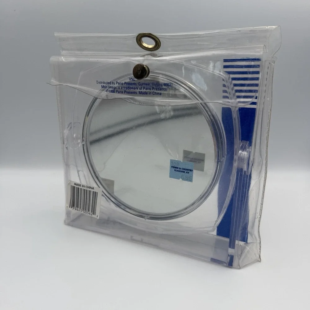 Vtg MON IMAGE Cosmetic Stand Mirror Regular & 3X Magnified